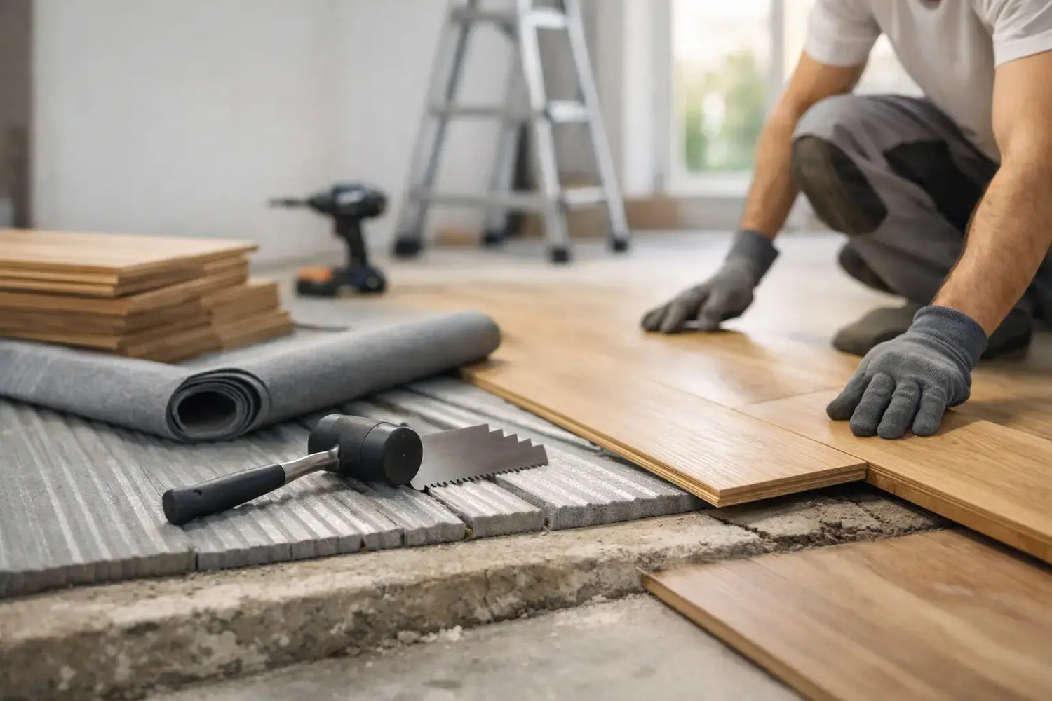 Renovatievloer voor snelle oplevering kiezen