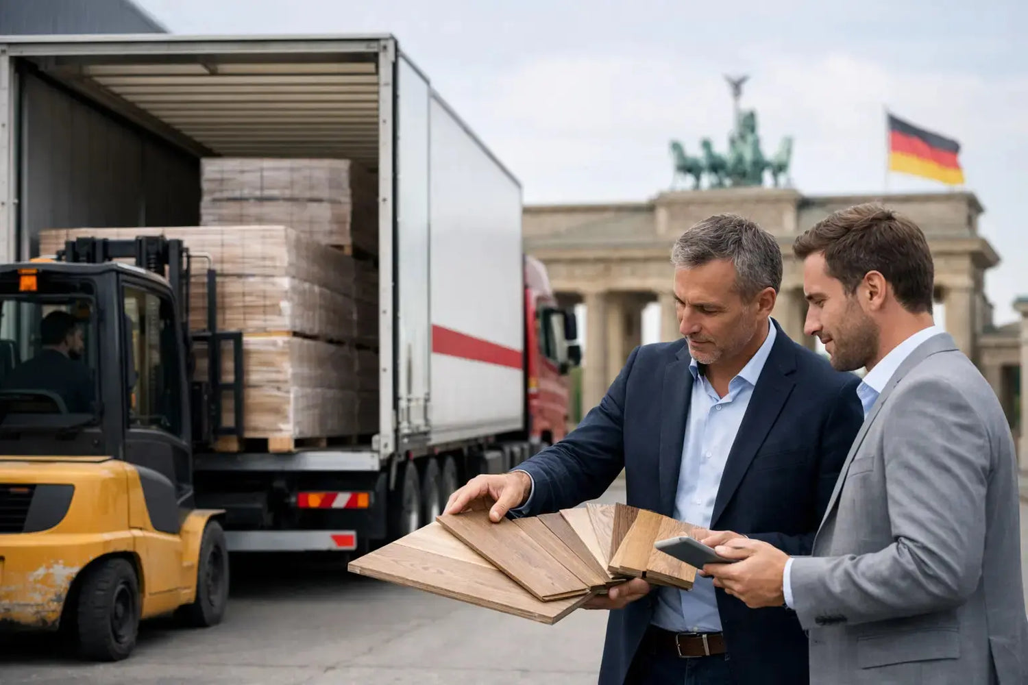 Vloerlevering Duitsland zakelijk goed geregeld