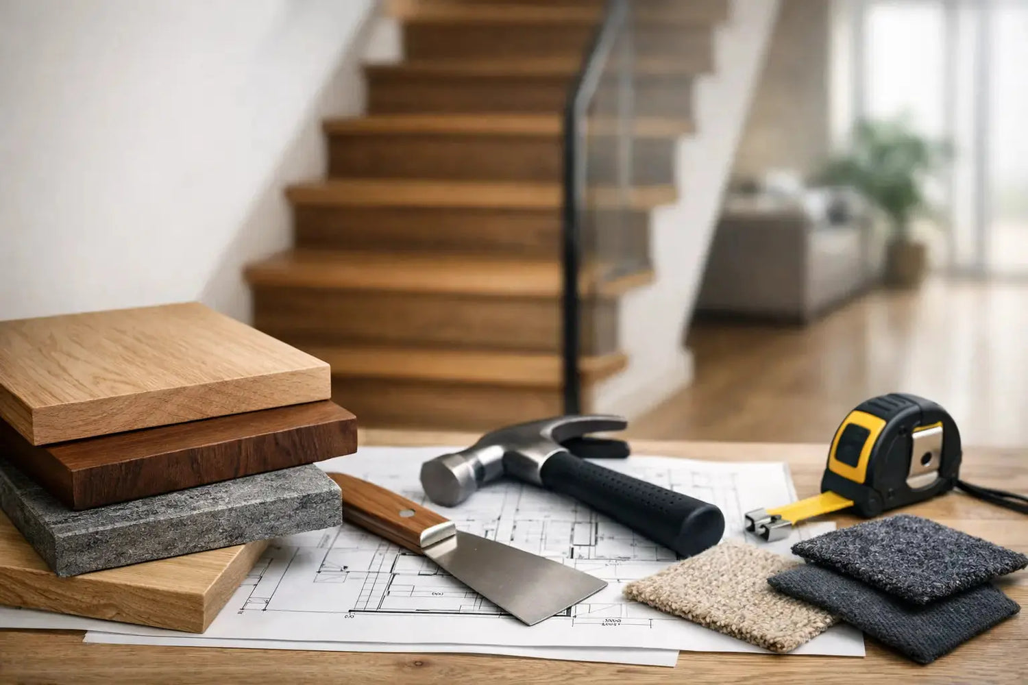 Beste trapmaterialen voor renovatie kiezen