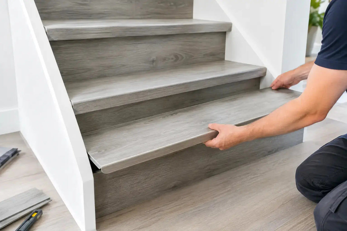 Trap bekleden met klik pvc in 7 praktische stappen
