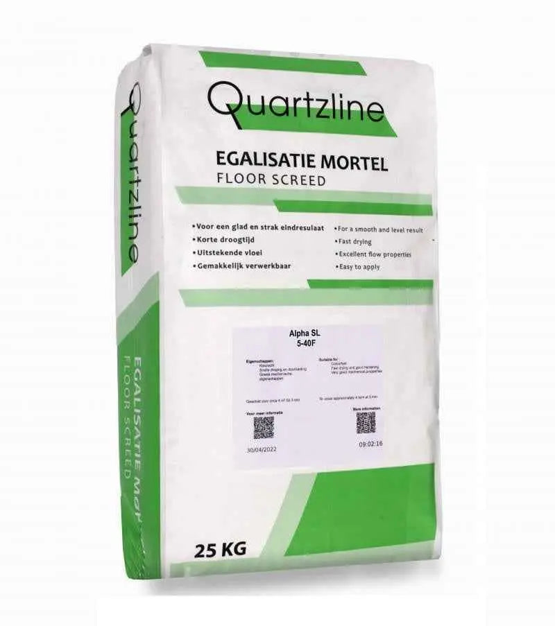 Gipsgebonden Egaline Vezelversterkte Egaline 2-20mm 25KG