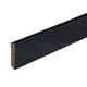 Zwart gelakte plint Strak RAL 9005 70x15x2400 mm