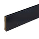 Zwart gelakte plint Strak RAL 9005 90x15x2400mm