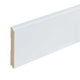 Wit gelakte plint Baroque RAL 9010 120x15x2400 mm