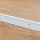 Trapneusprofiel PVC zilver 14x43mm 3m