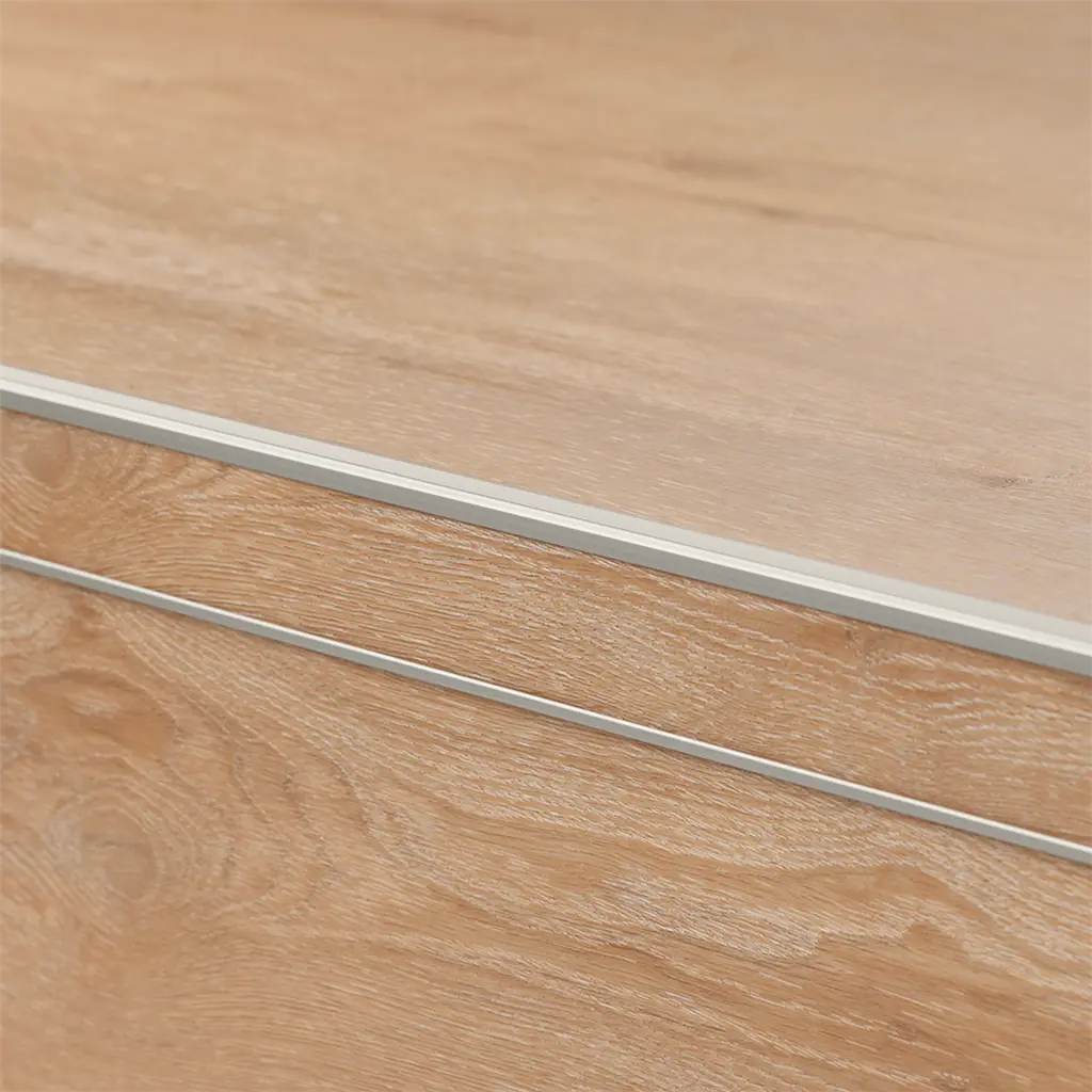 Trapneusprofiel PVC RVS 14x43mm 3m
