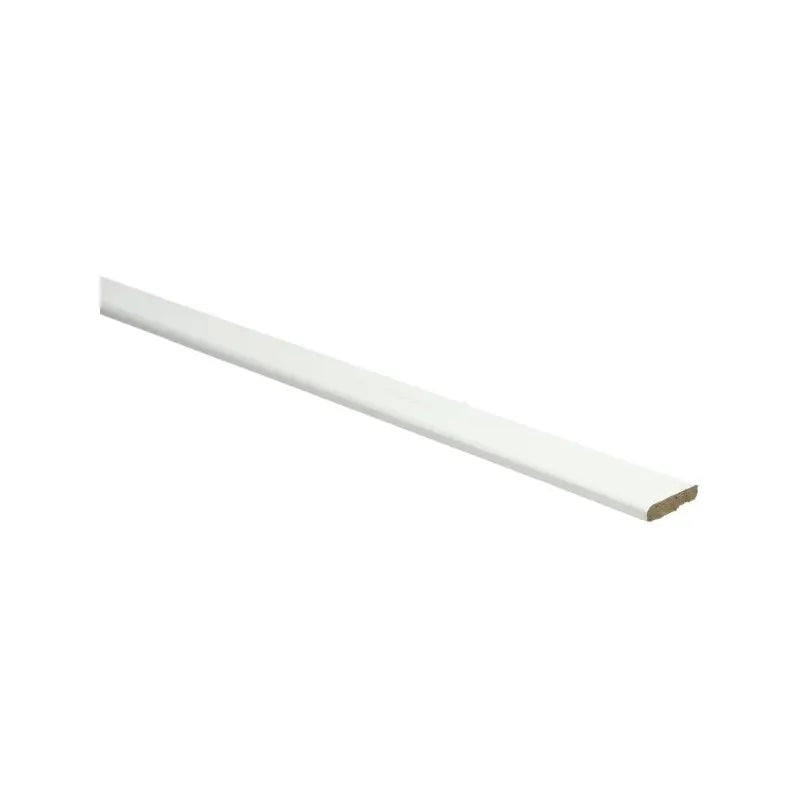 Plakplint wit RAL 9010 Vloerenbeer
