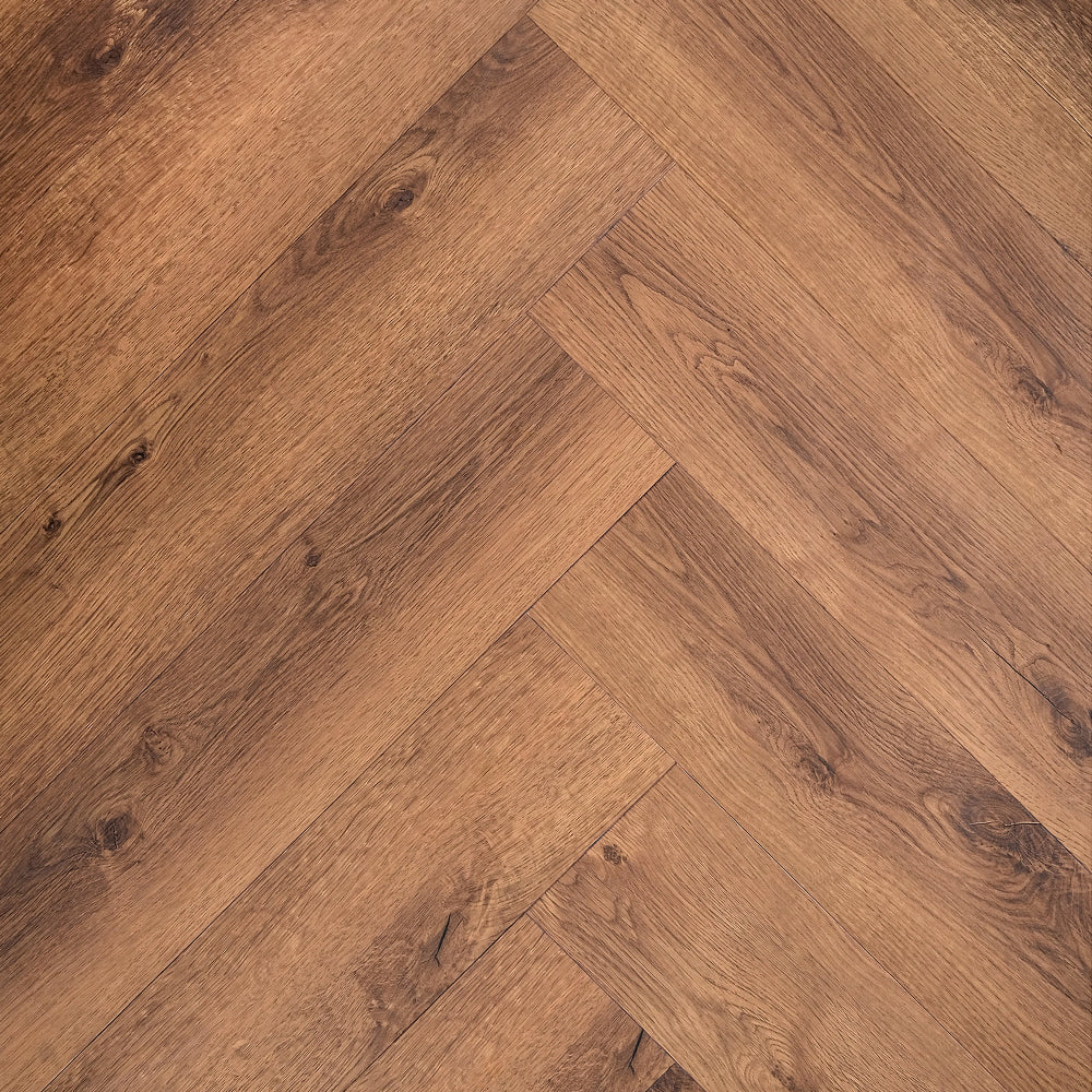 Dunea Visgraat Dark Oak Klik PVC