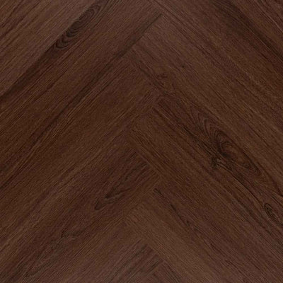 Pure Visgraat Brown Plak PVC