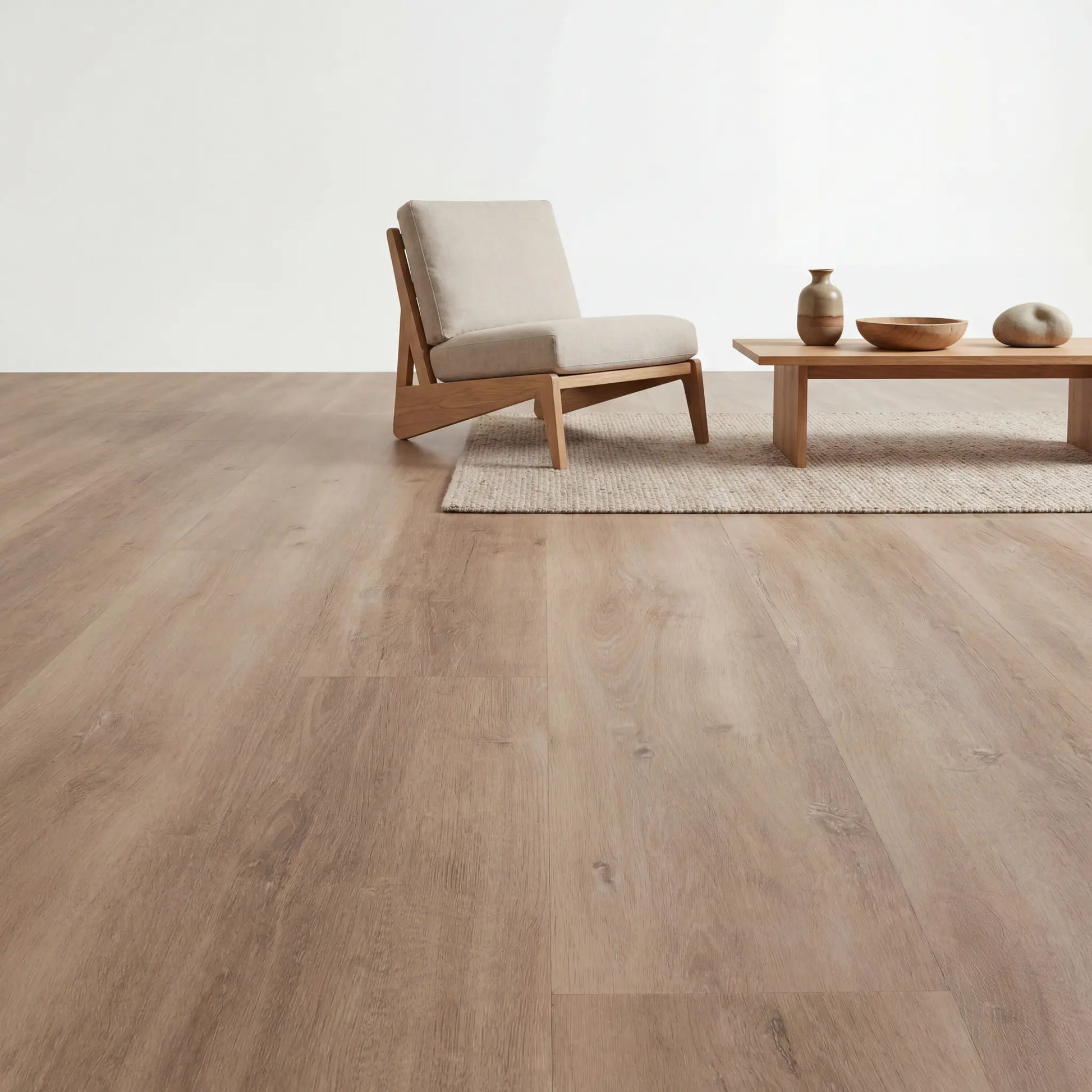 Reverie Rechte Plank Light Oak Klik PVC yarenza