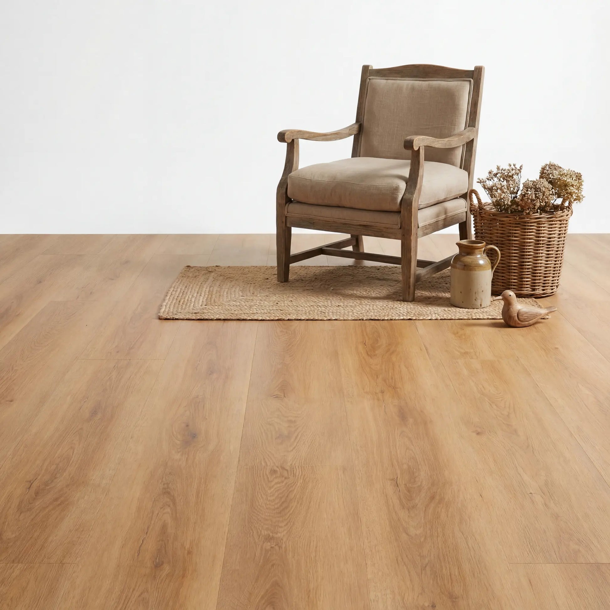 Madera Rechte Plank Warm Oak Plak PVC yarenza