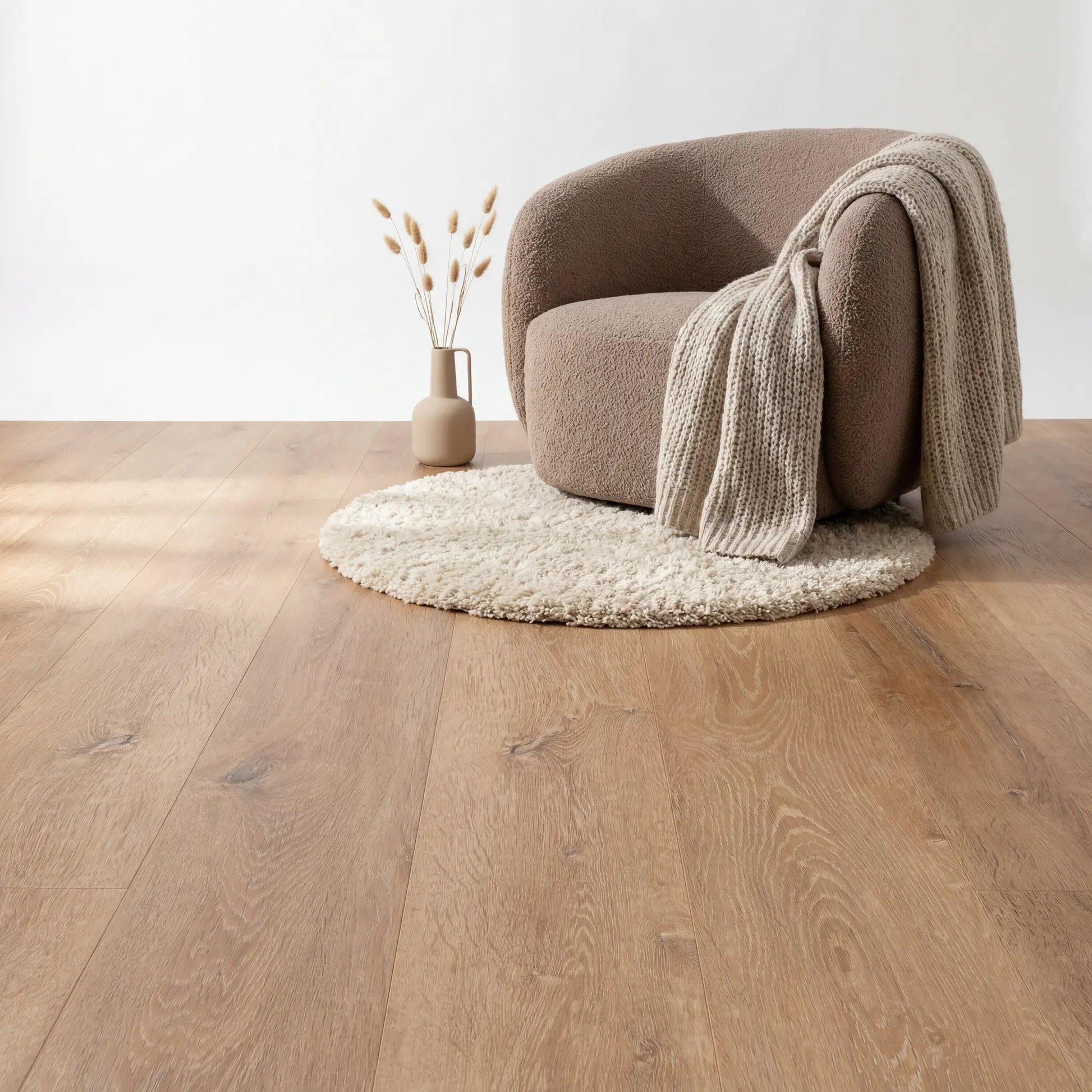 Lux Tenebrae Rechte Plank Warm Oak Plak PVC yarenza