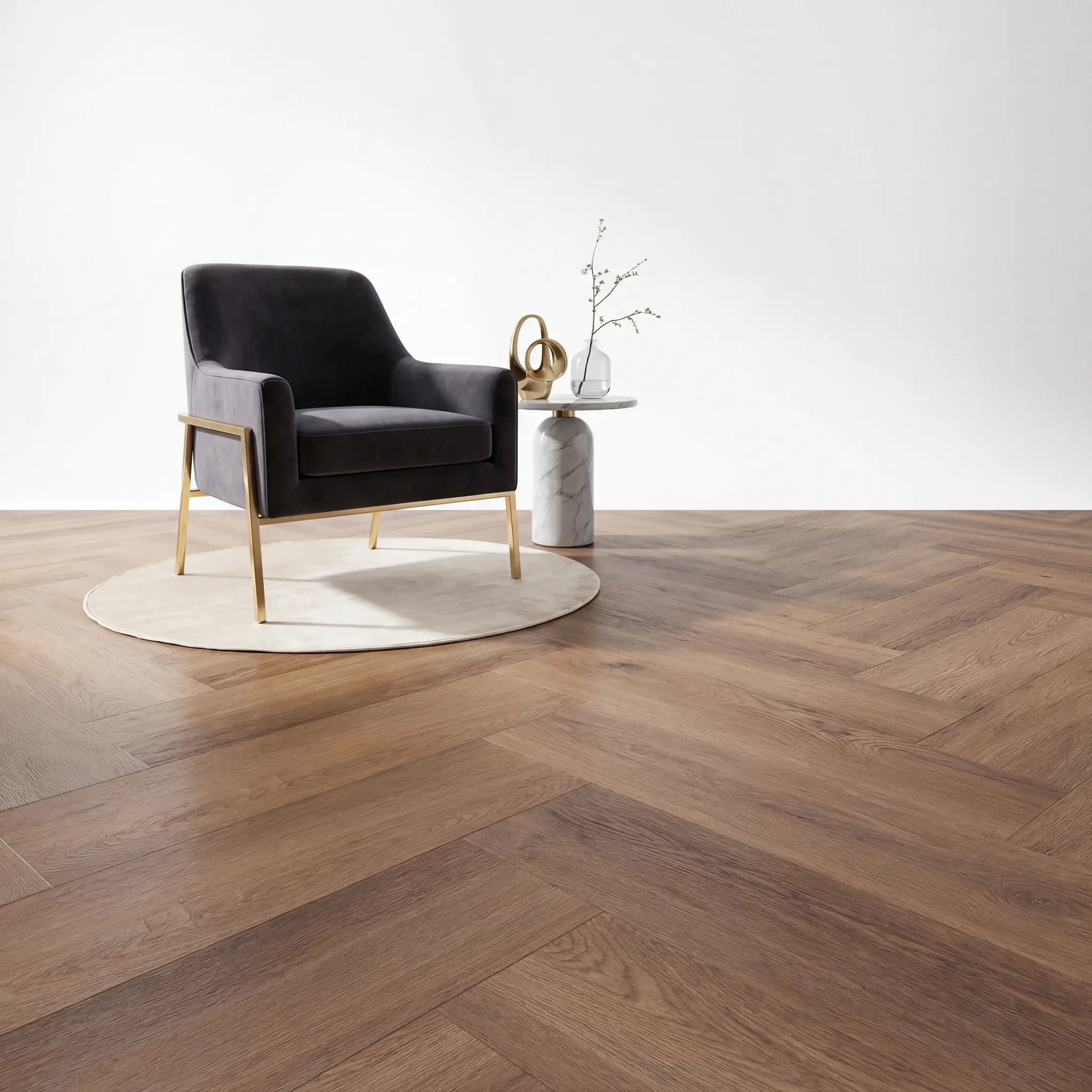 Altessa Visgraat Roasted Plak PVC yarenza