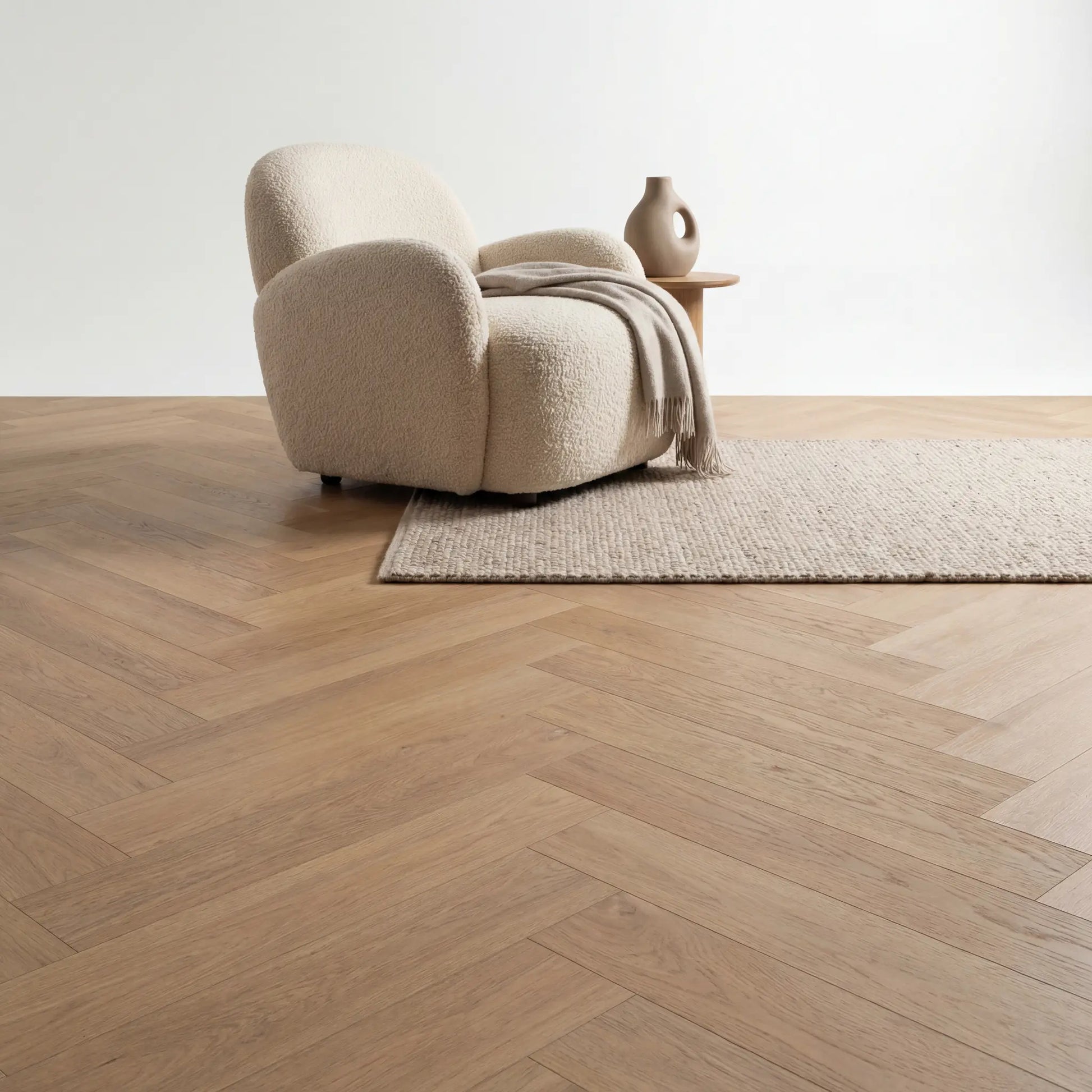Altessa Visgraat Light Oak Plak PVC yarenza