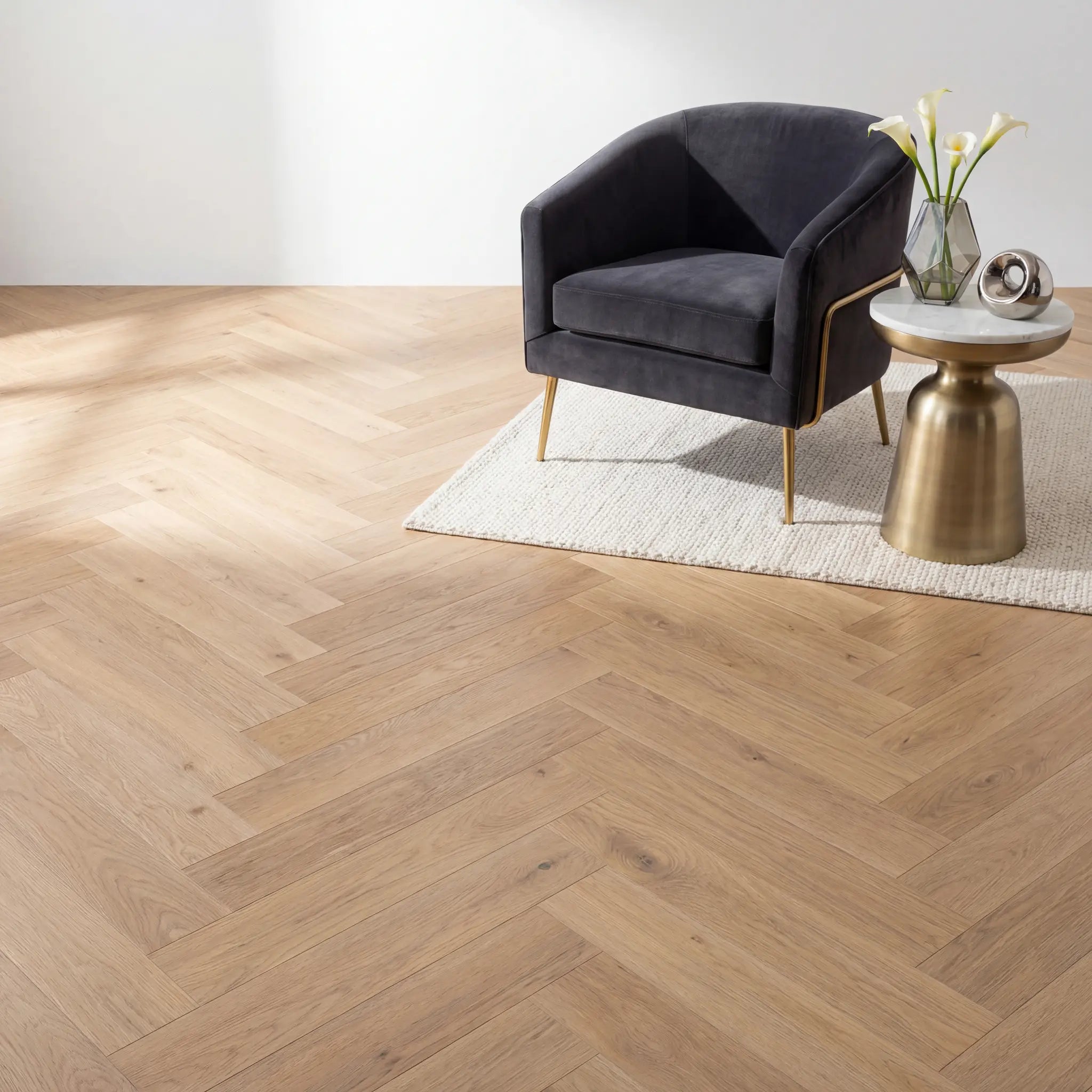Altessa Visgraat Light Oak Plak PVC yarenza