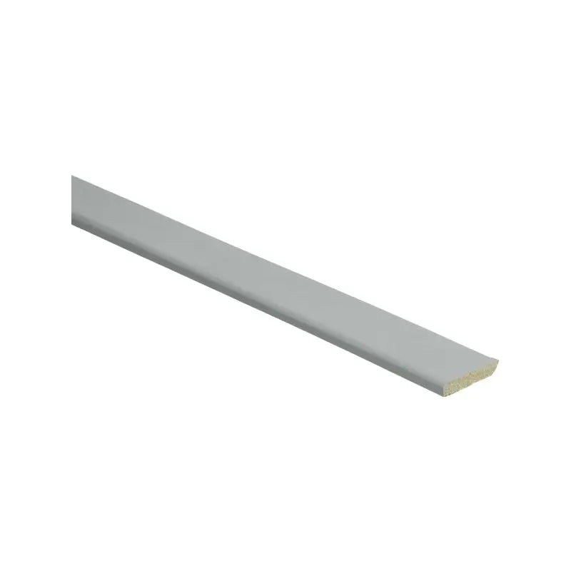 Plakplint minimal licht grijs Vloerenbeer