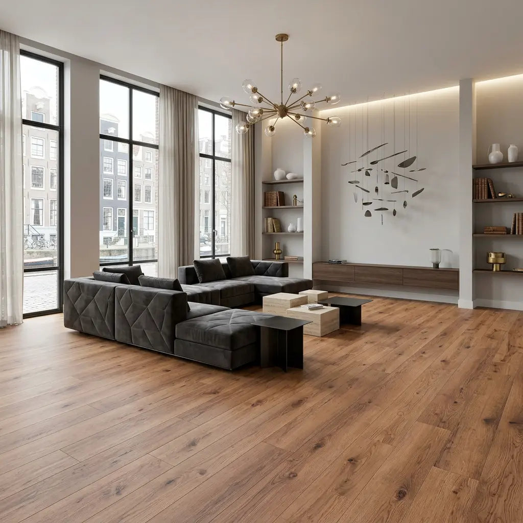 Dunea Rechte Plank Warm Oak Klik PVC Yarenza