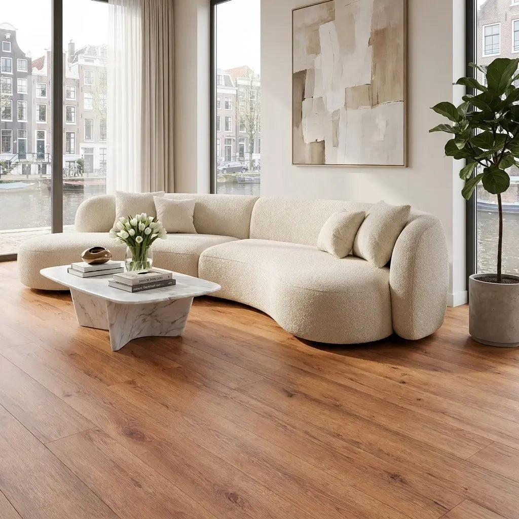 Dunea Rechte Plank Warm Oak Klik PVC Yarenza