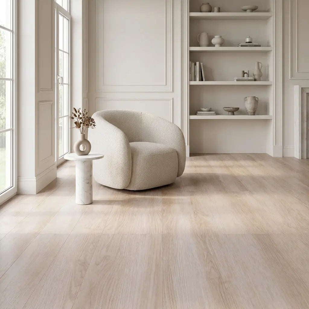 Dunea Rechte Plank Beige Oak Klik PVC Yarenza
