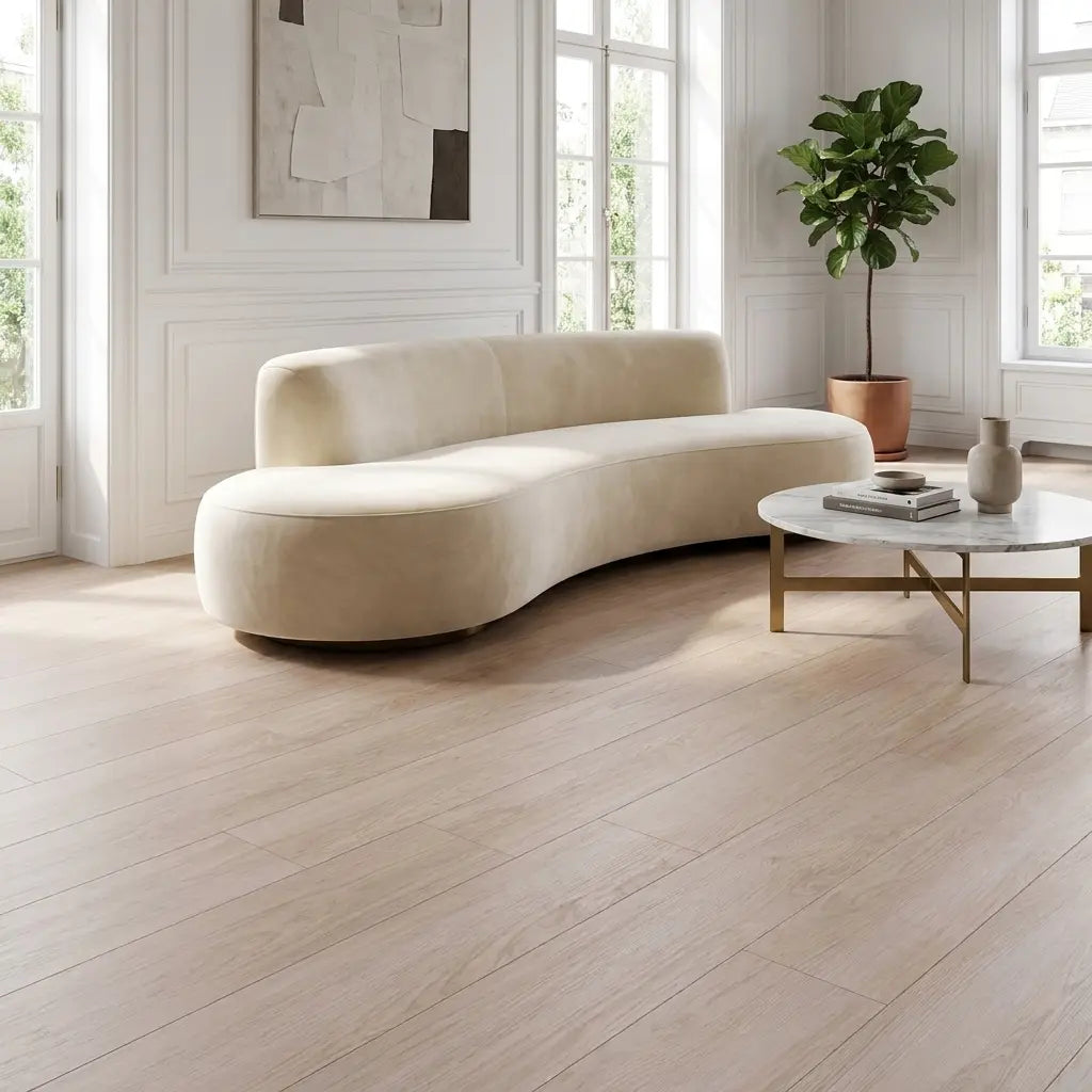 Dunea Rechte Plank Beige Oak Klik PVC Yarenza