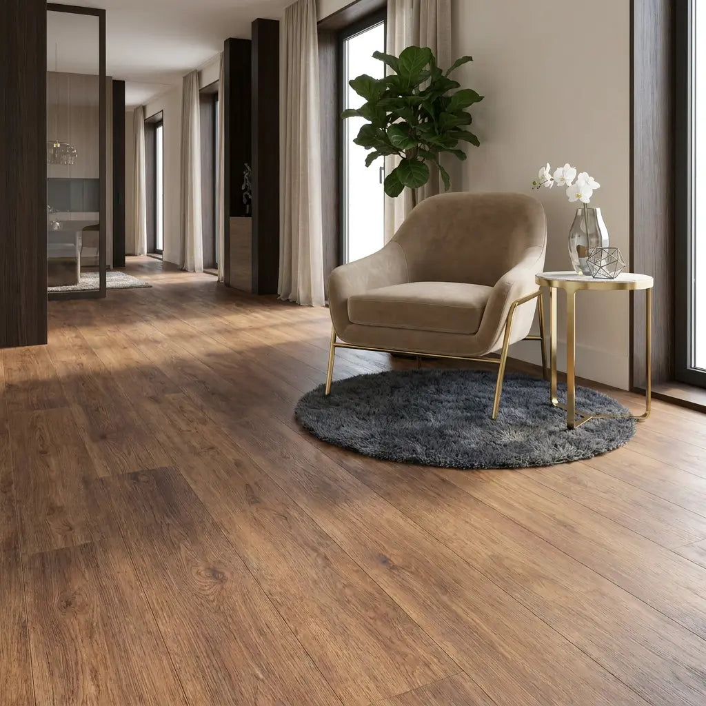 Dunea Rechte Plank Natural Oak Klik PVC Yarenza