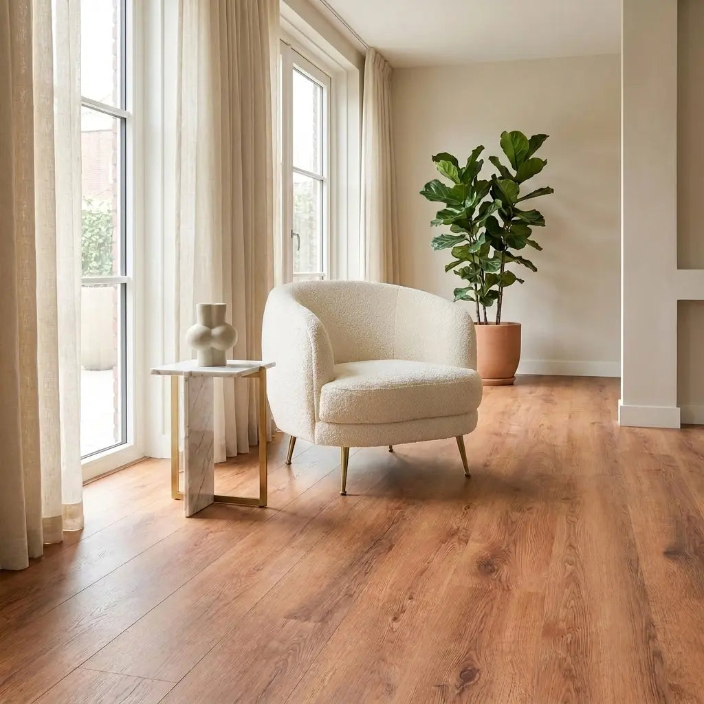 Dunea Rechte Plank Dark Oak Klik PVC Yarenza