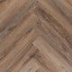 Lux Tenebrae Visgraat Dark Oak Plak PVC yarenza